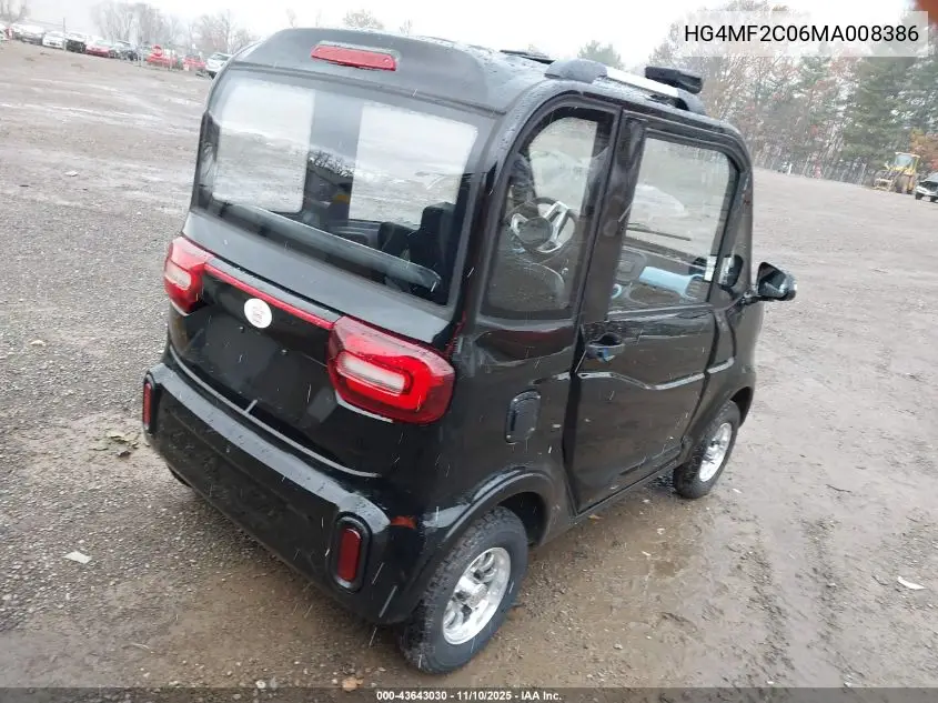 HG4MF2C06MA008386 2021 Chang Coco Coupe
