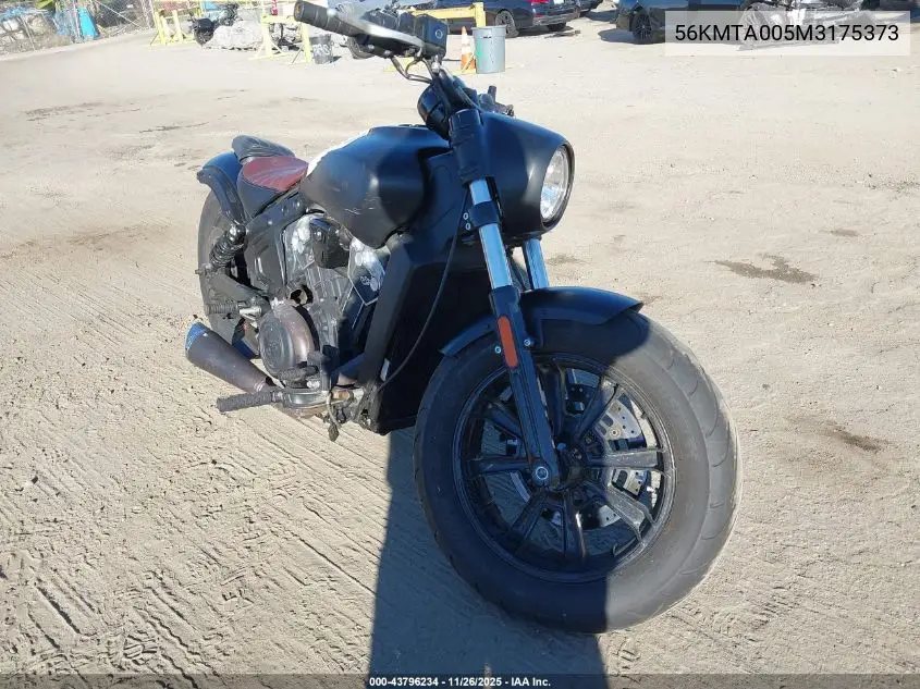 56KMTA005M3175373 2021 Indian Motorcycle Co. Scout Bobber Abs
