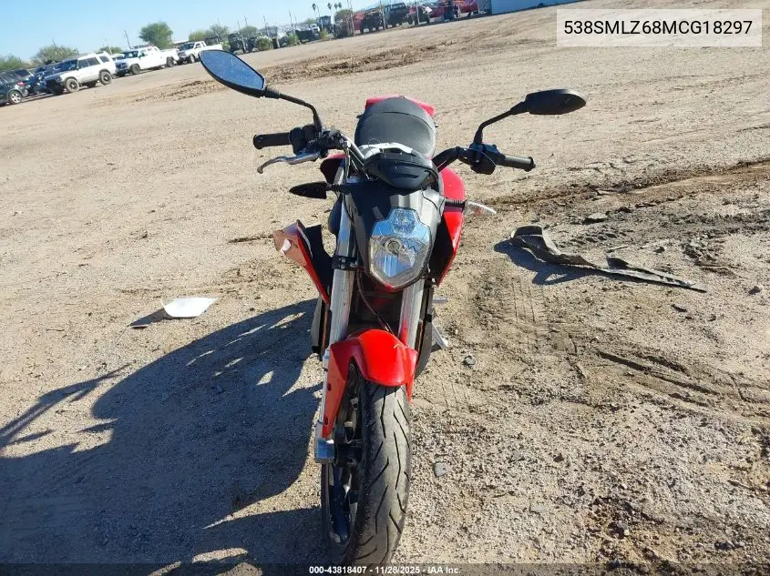 538SMLZ68MCG18297 2021 Zero Motorcycles Inc Sr