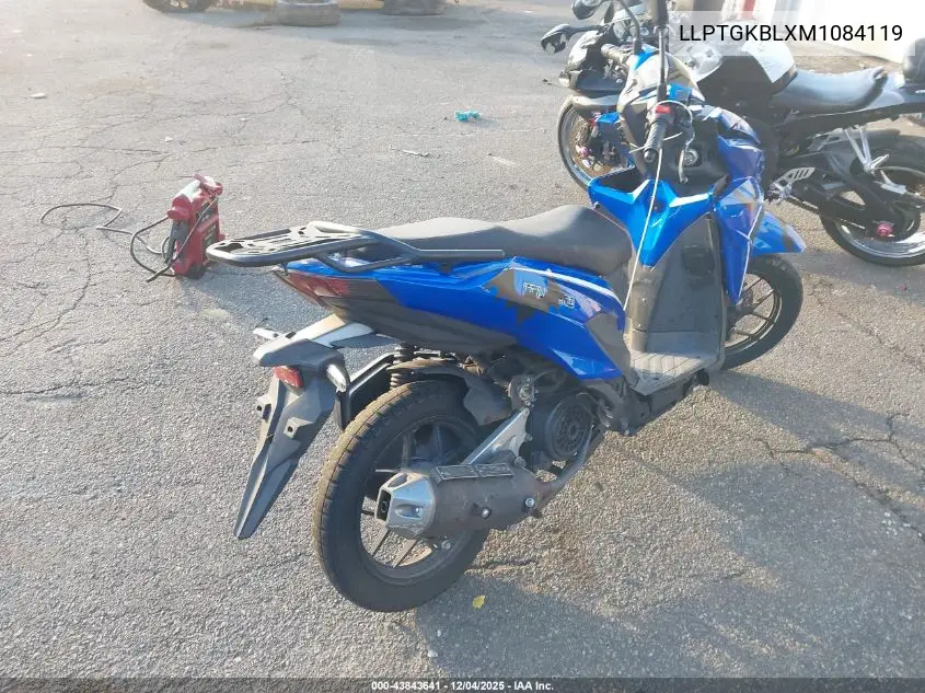 LLPTGKBLXM1084119 2021 Jiaj Scooter