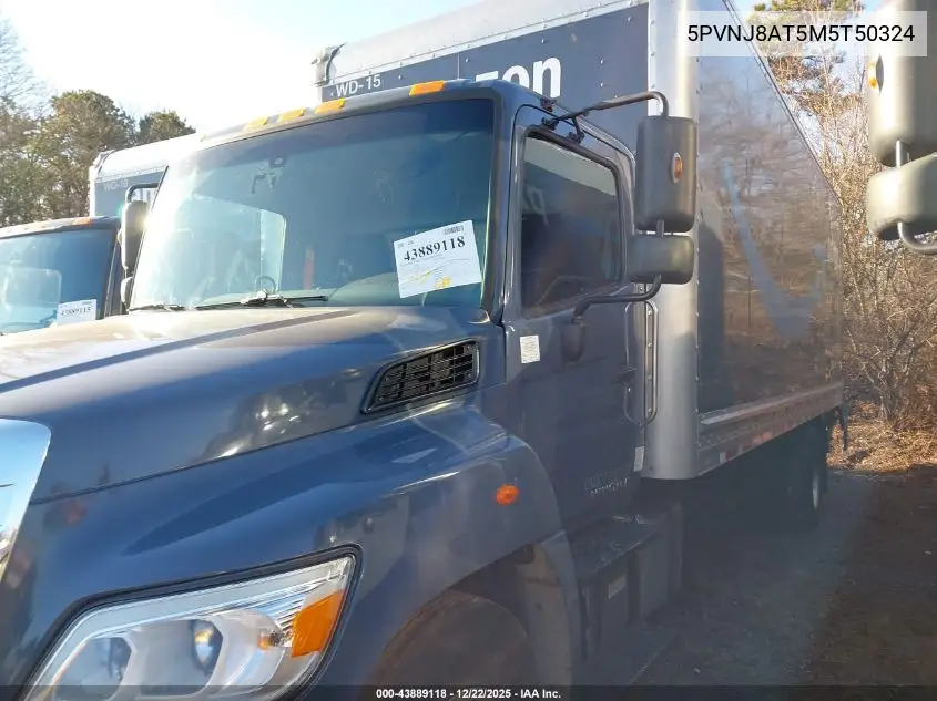 2021 Hino 238/258/268 VIN: 5PVNJ8AT5M5T50324 Lot: 43889118