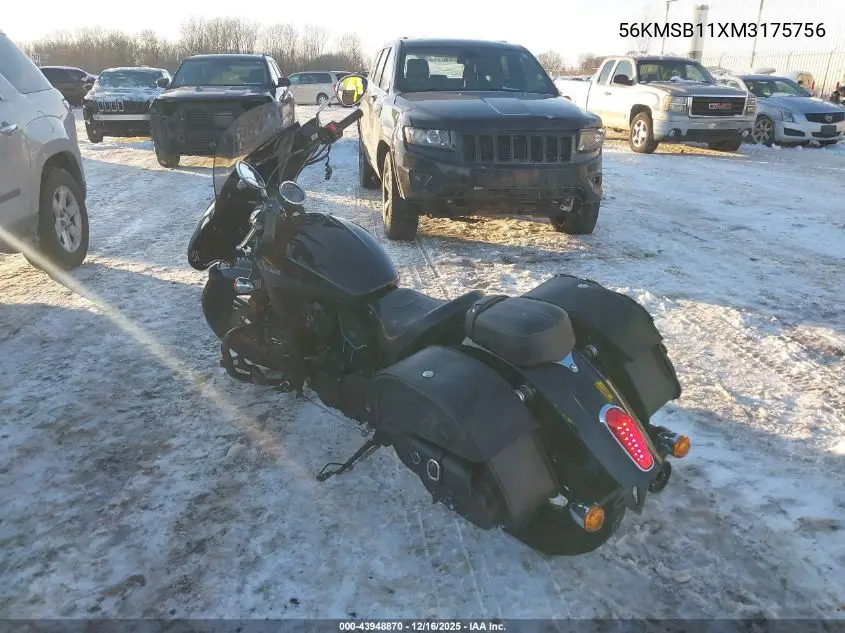 56KMSB11XM3175756 2021 Indian Motorcycle Co. Scout Sixty