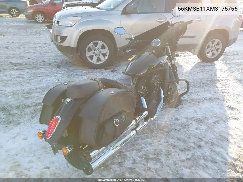 56KMSB11XM3175756 2021 Indian Motorcycle Co. Scout Sixty