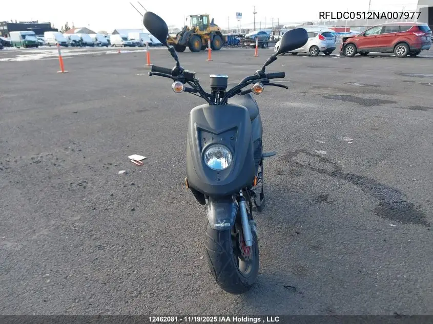RFLDC0512NA007977 2022 Adly Scooter