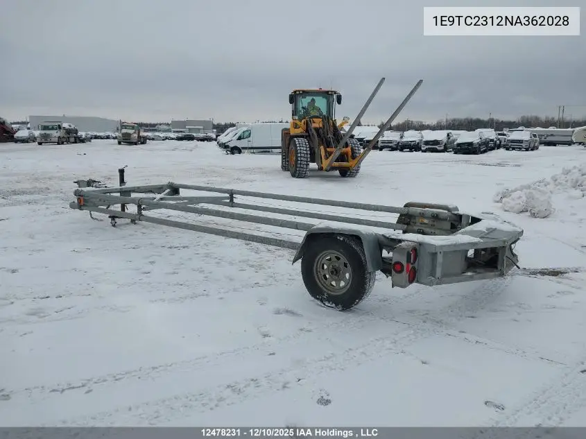 2022 Trailer Vorte Vtq VIN: 1E9TC2312NA362028 Lot: 12478231