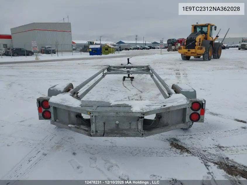 2022 Trailer Vorte Vtq VIN: 1E9TC2312NA362028 Lot: 12478231