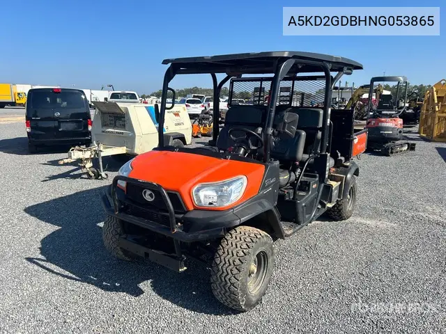 A5KD2GDBHNG053865 2022 Kubota Rtv-X 1140 2022 Kubota Rtv-X1140 4X4 Utility Vehicle