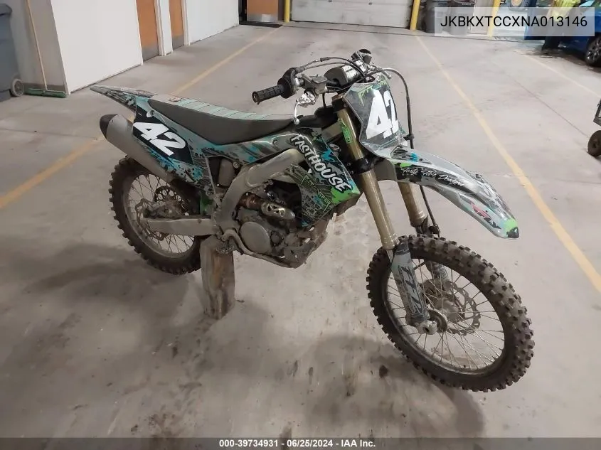 JKBKXTCCXNA013146 2022 Kawasaki Kx252 C