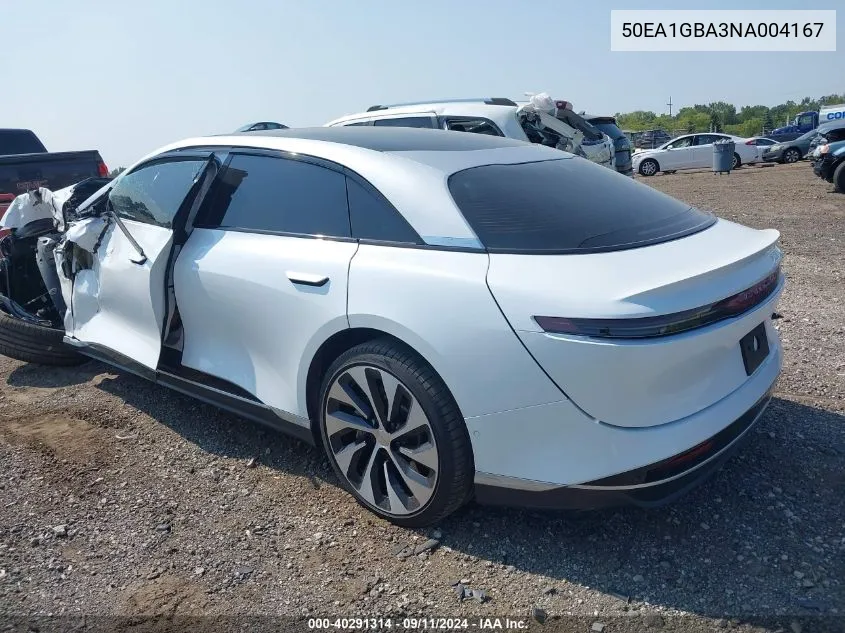 50EA1GBA3NA004167 2022 Lucid Motors Air Grand Touring