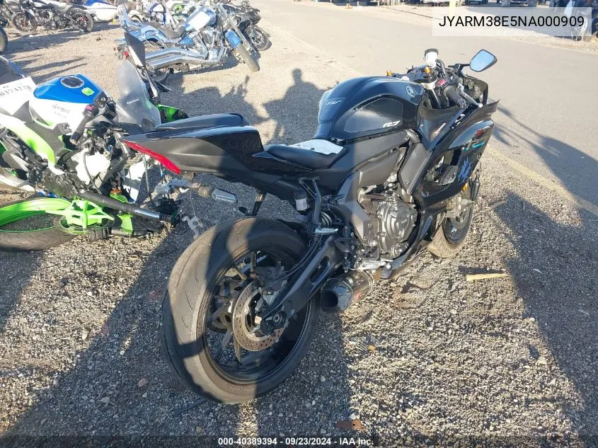 JYARM38E5NA000909 2022 Yamaha Yzfr7