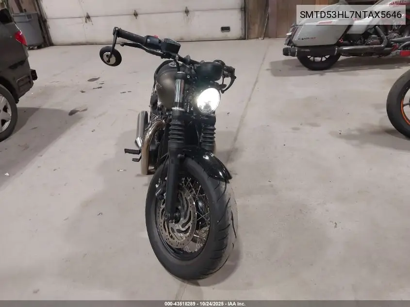 SMTD53HL7NTAX5646 2022 Triumph Motorcycle Bonneville Bobber