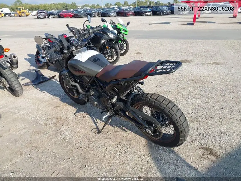 56KRTT22XN3006208 2022 Indian Motorcycle Co. Ftr Rally