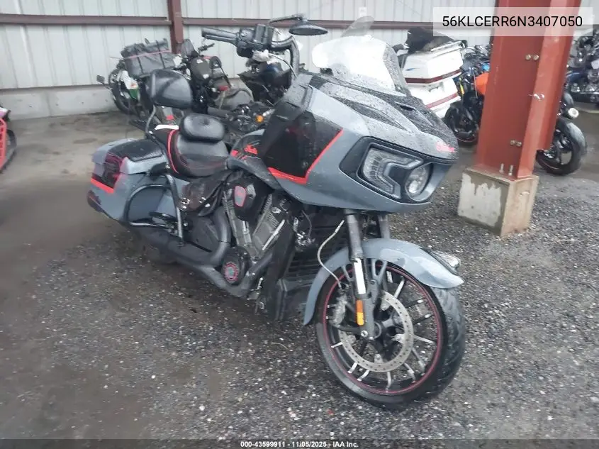 56KLCERR6N3407050 2022 Indian Motorcycle Co. Challenger Elite/Jack Daniel's Limited Edition