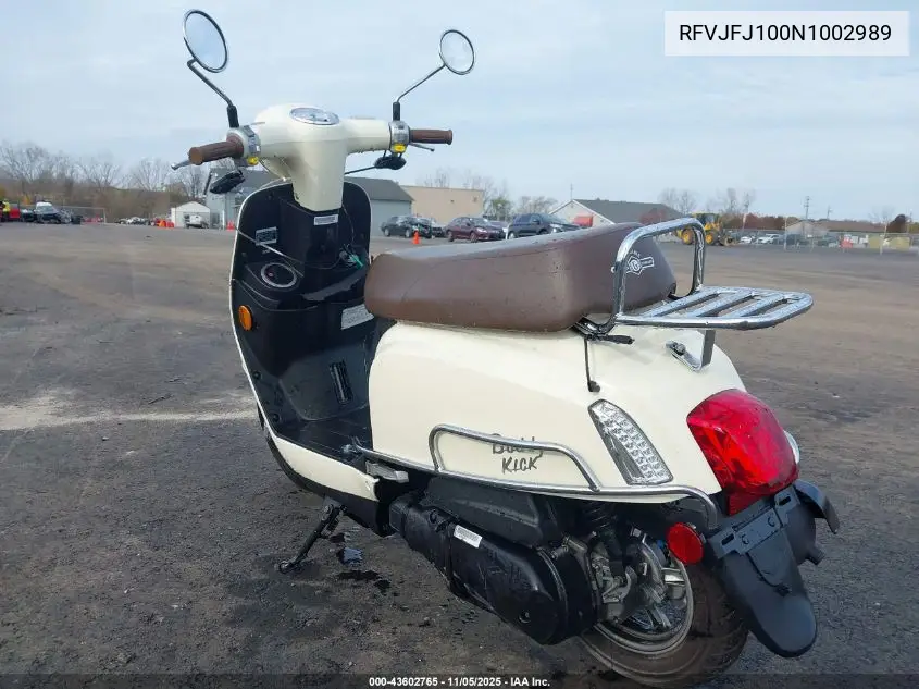 RFVJFJ100N1002989 2022 Genuine Scooter Co. Buddy Kick