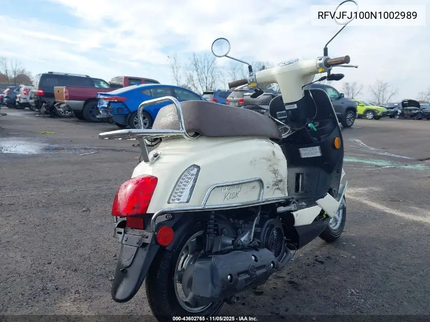 RFVJFJ100N1002989 2022 Genuine Scooter Co. Buddy Kick