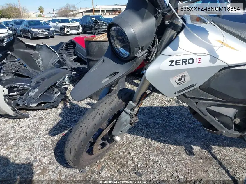 538XXFZ48NCM18354 2022 Zero Motorcycles Inc Fxe