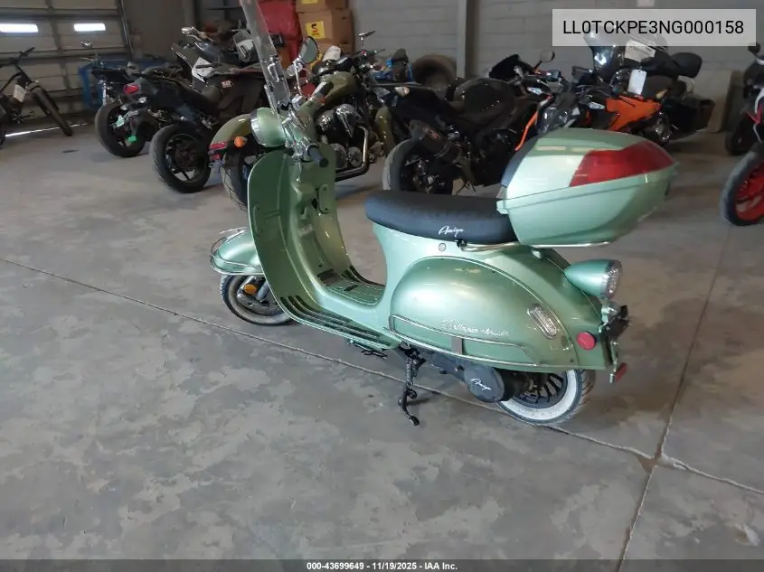 LL0TCKPE3NG000158 2022 Yngf 49Cc Scooter