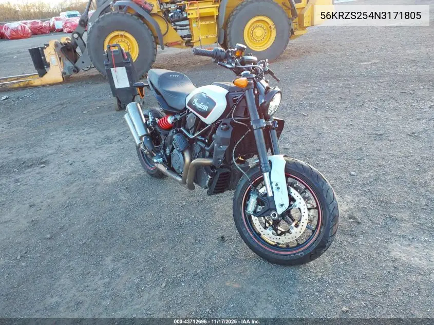 56KRZS254N3171805 2022 Indian Motorcycle Co. Ftr S