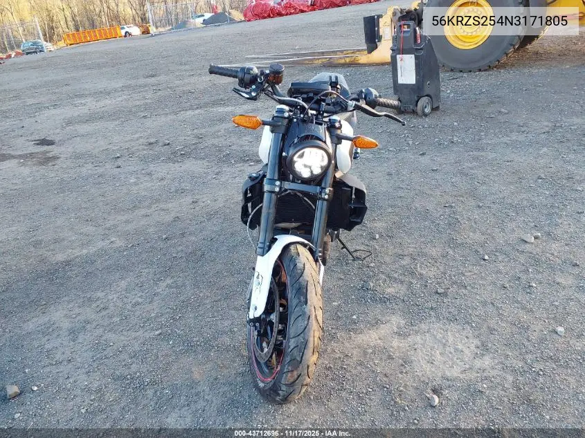 56KRZS254N3171805 2022 Indian Motorcycle Co. Ftr S