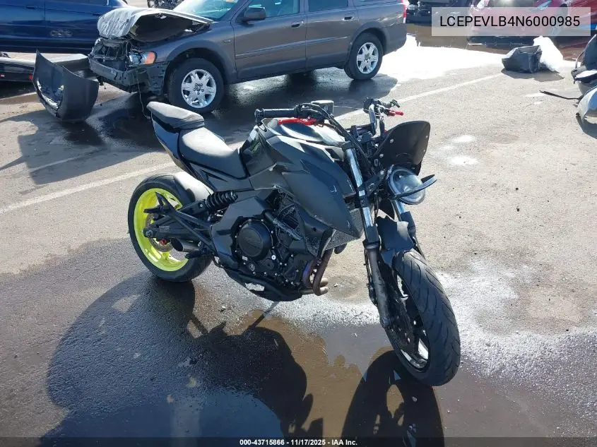 LCEPEVLB4N6000985 2022 Cf Moto 650Nk