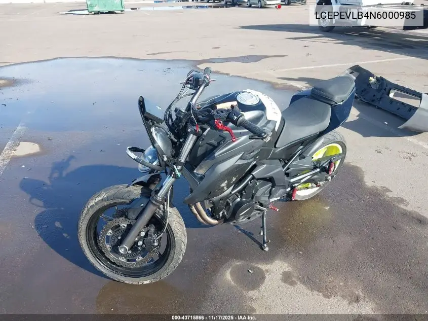 LCEPEVLB4N6000985 2022 Cf Moto 650Nk