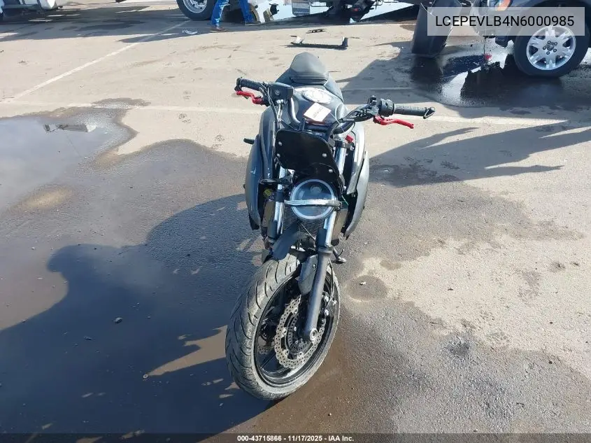 LCEPEVLB4N6000985 2022 Cf Moto 650Nk