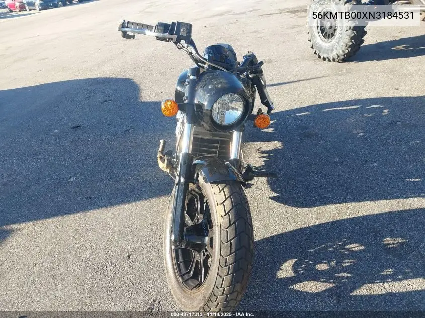 56KMTB00XN3184531 2022 Indian Motorcycle Co. Scout Bobber
