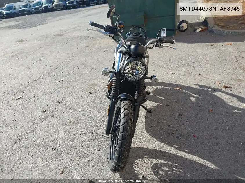 SMTD44G78NTAF8945 2022 Triumph Motorcycle Street Scrambler