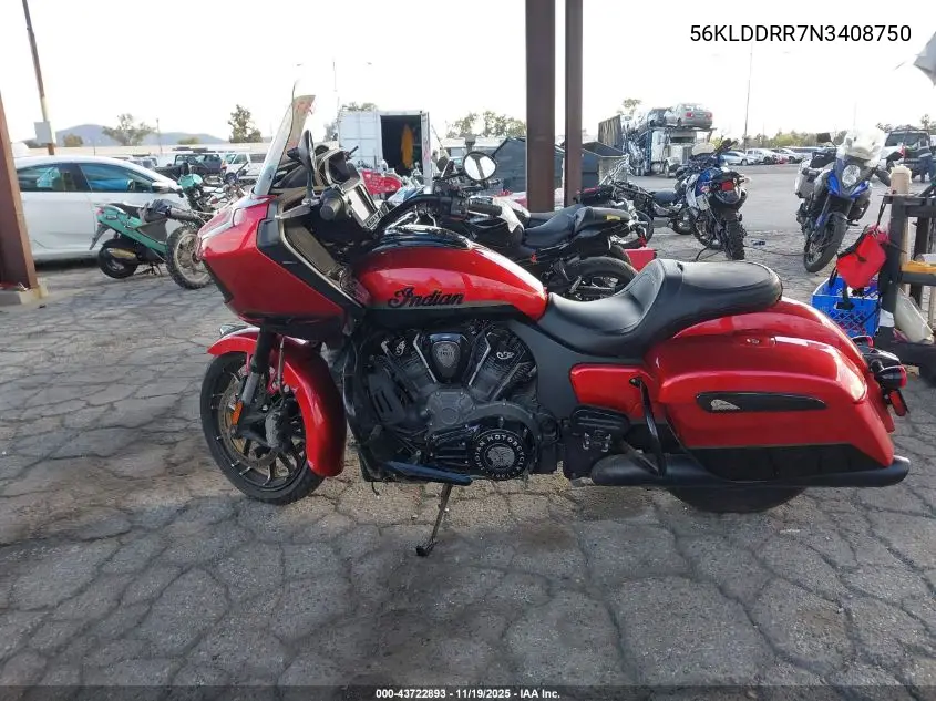 56KLDDRR7N3408750 2022 Indian Motorcycle Co. Pursuit Dark Horse