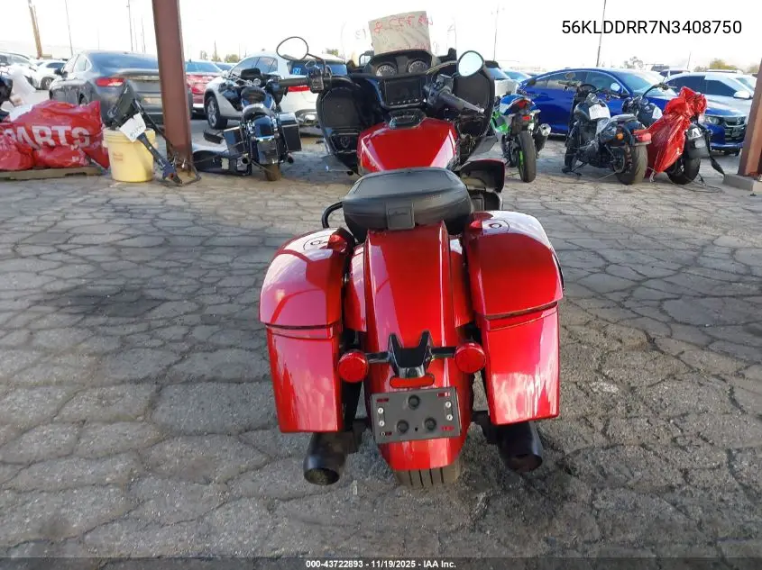 56KLDDRR7N3408750 2022 Indian Motorcycle Co. Pursuit Dark Horse