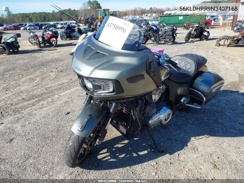 56KLDHRR9N3407168 2022 Indian Motorcycle Co. Pursuit Limited With Premium Package