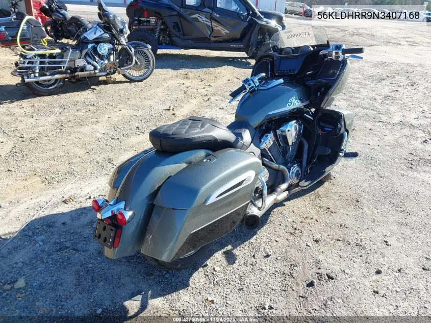 56KLDHRR9N3407168 2022 Indian Motorcycle Co. Pursuit Limited With Premium Package