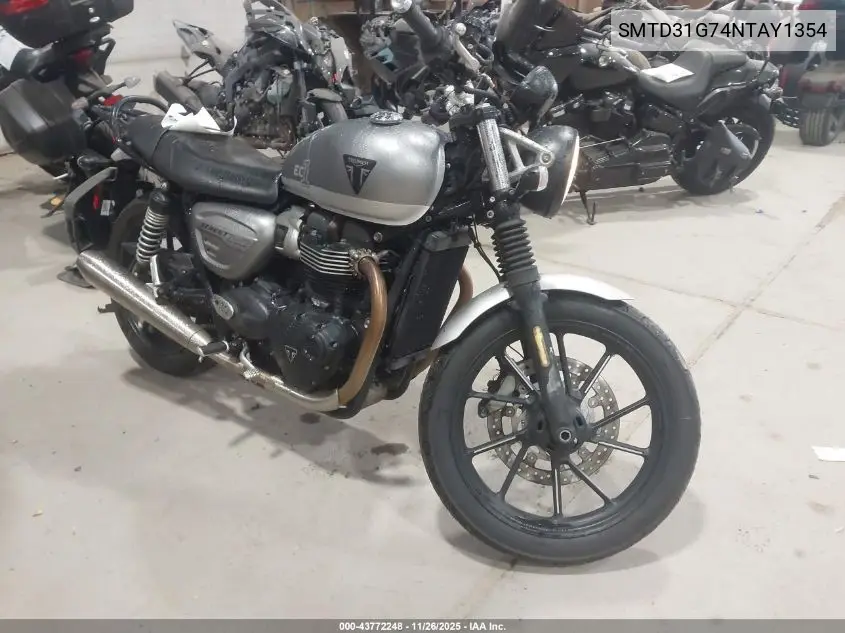 SMTD31G74NTAY1354 2022 Triumph Motorcycle Street Twin