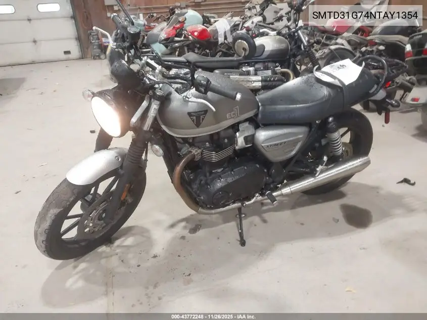 SMTD31G74NTAY1354 2022 Triumph Motorcycle Street Twin