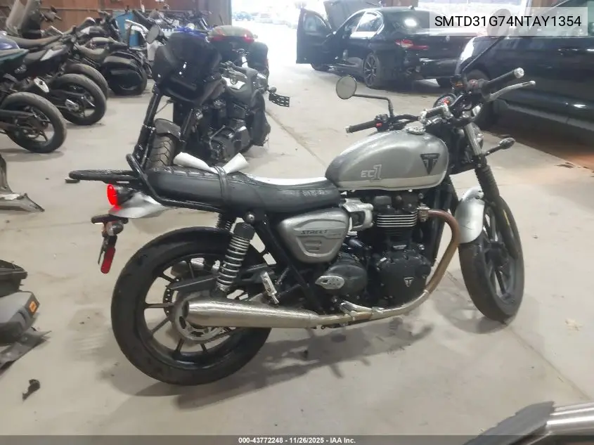 SMTD31G74NTAY1354 2022 Triumph Motorcycle Street Twin