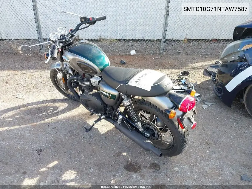 SMTD10G71NTAW7587 2022 Triumph Motorcycle Bonneville T100