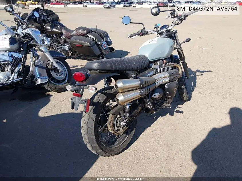 SMTD44G72NTAV5754 2022 Triumph Motorcycle Street Scrambler