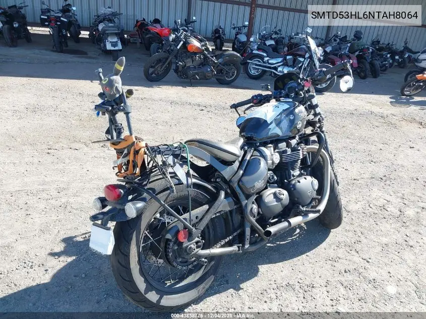 SMTD53HL6NTAH8064 2022 Triumph Motorcycle Bonneville Bobber