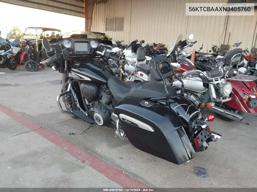 56KTCBAAXN3405760 2022 Indian Motorcycle Co. Chieftain