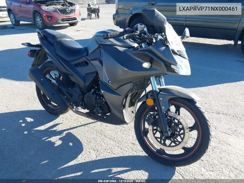 LXAPRVP71NX000461 2022 American Custom