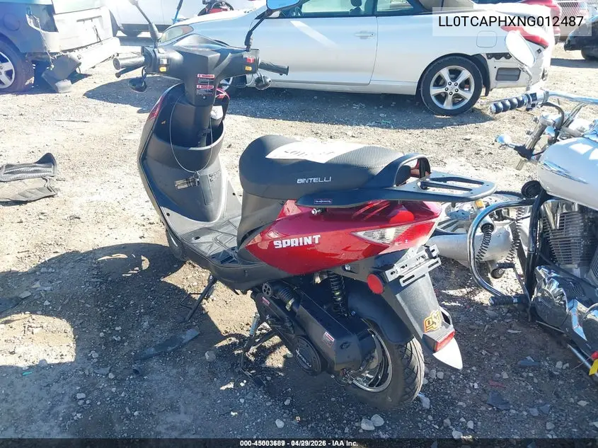 LL0TCAPHXNG012487 2022 Bintelli Sprint