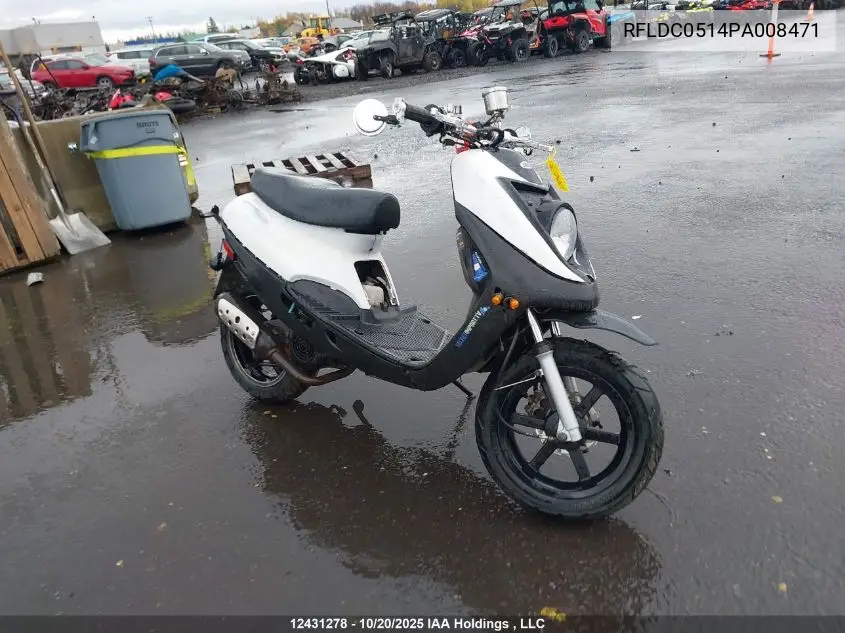 RFLDC0514PA008471 2023 Adly Scooter