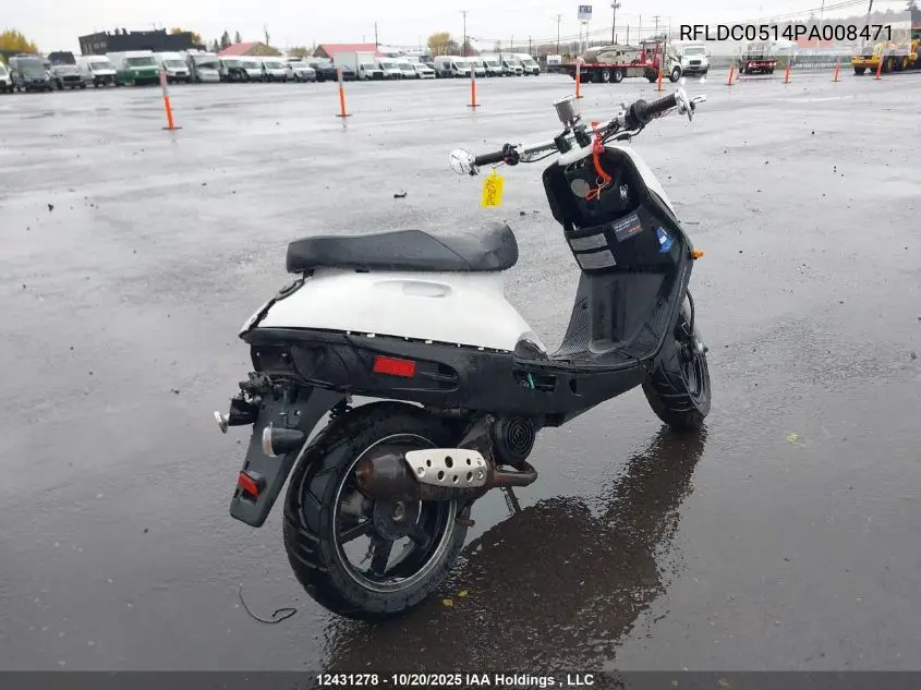 RFLDC0514PA008471 2023 Adly Scooter