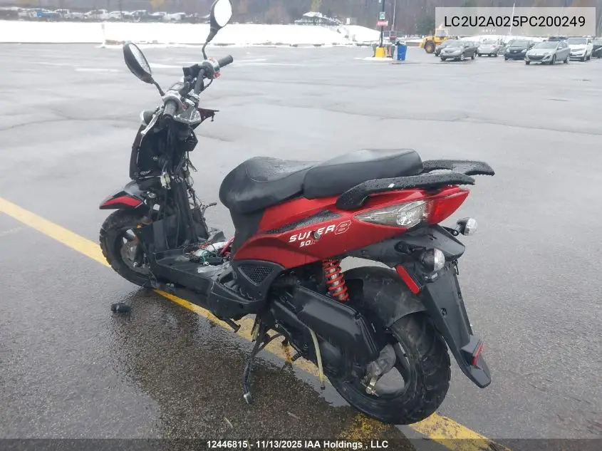 LC2U2A025PC200249 2023 Kymco Usa Inc Super 8 50R/50X