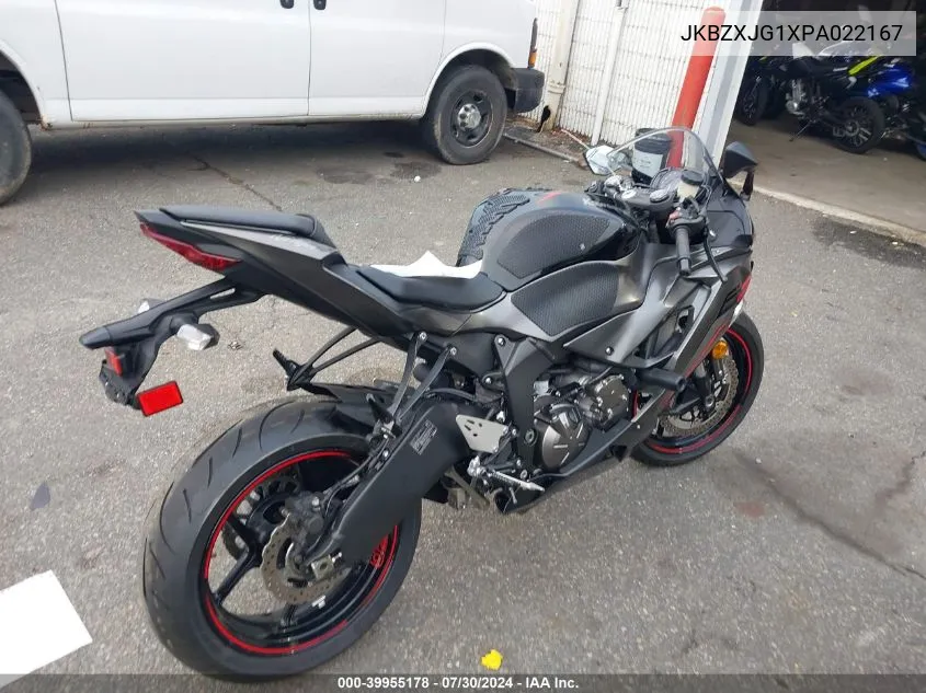 JKBZXJG1XPA022167 2023 Kawasaki Zx636 K