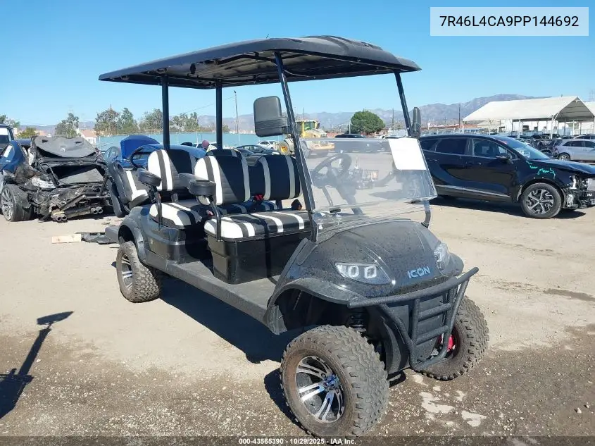 7R46L4CA9PP144692 2023 Icon Golf Cart