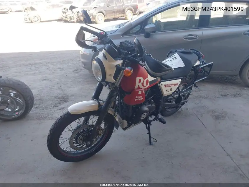 ME3GFM243PK401599 2023 Royal Enfield Motors Scram 411
