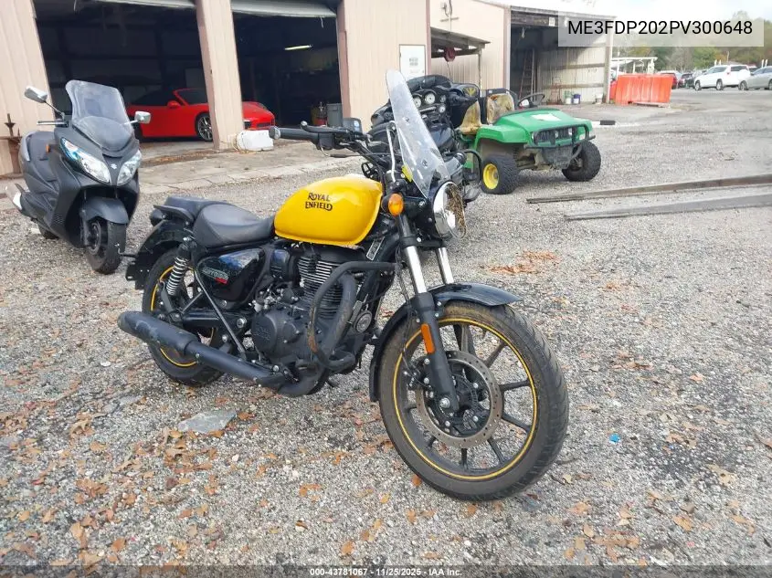 ME3FDP202PV300648 2023 Royal Enfield Motors Meteor 350