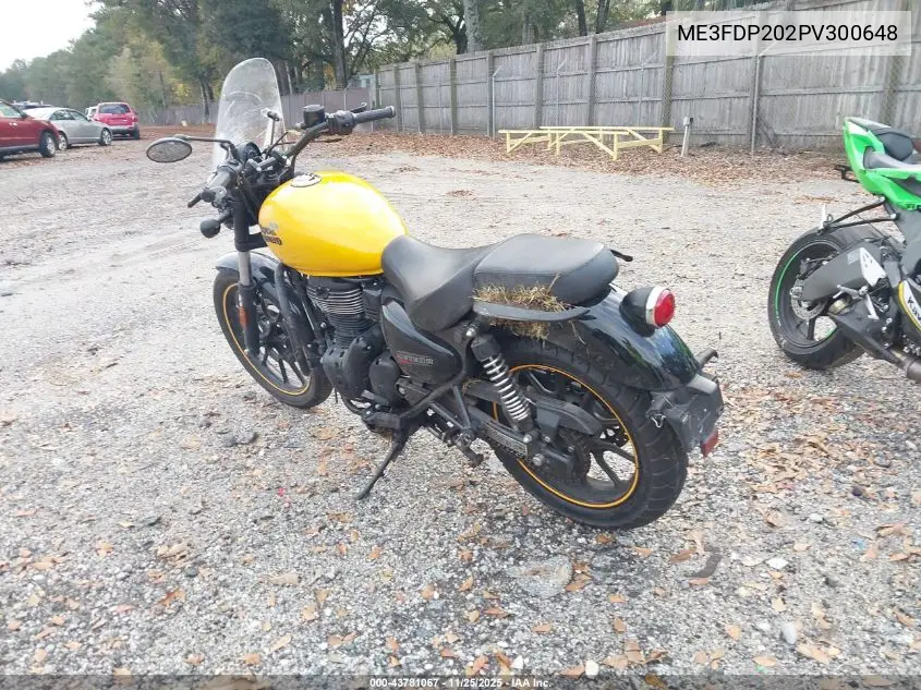 ME3FDP202PV300648 2023 Royal Enfield Motors Meteor 350