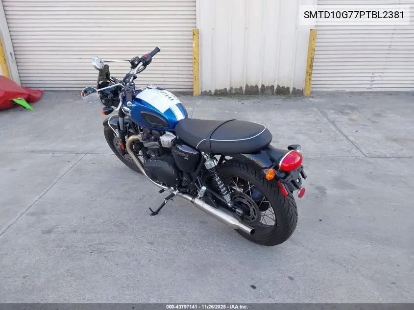 SMTD10G77PTBL2381 2023 Triumph Motorcycle Bonneville T100